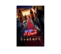 RWTWQGEQWGR Poster « Bad Times at The El Royale » - Décoration murale - Esthétique - Poster - Peinture sans cadre - 50 x 75 cm
