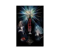 RWTWQGEQWGR Poster de dessin animé Death Note - Décoration murale - Esthétique - 50 x 75 cm - Style sans cadre