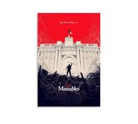 RWTWQGEQWGR Poster de film Les Misérables - Art mural décoratif - Esthétique - Poster design - 30 x 45 cm - Style sans cadre