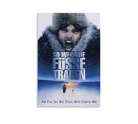 RWTWQGEQWGR Poster décoratif avec texte en anglais « As Far As My Feet Will Carry Me » - 20 x 30 cm - Sans cadre