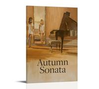 RWTWQGEQWGR Poster Sonate d'automne - Décoration murale - Esthétique - 30 x 45 cm - Style cadre