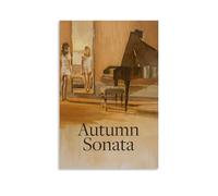 RWTWQGEQWGR Poster Sonate d'automne - Décoration murale - Esthétique - 30 x 45 cm - Style sans cadre