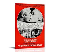 RWTWQGEQWGR The Thomas Crown Affair Poster décoratif mural esthétique avec cadre 30 x 45 cm