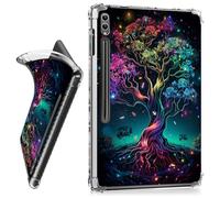 RWUTYTIUL Coque transparente pour Samsung Galaxy Tab S10 Ultra 2024/S9 Ultra 2023/S8 Ultra 2022 14,6 pouces, coque de protection transparente antichoc en TPU légère pour femmes et hommes, feuille
