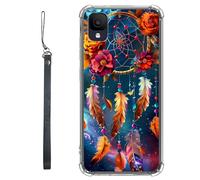 RWUTYTIUL Coque transparente pour TCL Ion Z T501L T501C TCL A3/A30 5,5" avec cordon - Transparente, anti-rayures et souple en TPU souple - Résistante aux chocs - Pour homme et femme - Filet de rêve