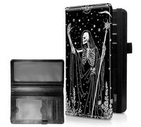 RWUTYTIUL Couverture pour chéquier personnel femme et homme, grande capacité en cuir avec porte-stylo, organiseur de cartes pour femme, blocage RFID, dragon violet, Chéquier-831