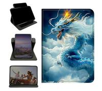RWUTYTIUL Étui pour Samsung Galaxy Tab S9 11"/S9 FE 2023/S10 FE/S10 Lite 11" 2025, support rotatif à 360 degrés avec multi-angles de visualisation verticale et horizontale - Coque antichoc - Cloud