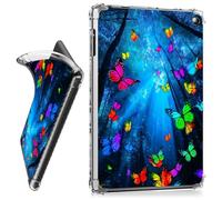 RWUTYTIUL Étui transparent pour tablette Kobo Elipsa/Kobo Elipsa 2E 10,3 pouces, coque de protection transparente antichoc légère en TPU, accessoires pour femmes, hommes, papillon de forêt