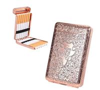 RWXCOW Étui à cigarettes en métal pour homme et femme, pour 14 cigarettes, produit Peaky Blinders, aspect élégant et cuivre de qualité particulière 68x21x99cm