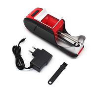 RWXCOW Machine à Tuber Tubeuse Électrique Automatique Machine à Tuber Les Cigarettes Cadeau Classic Noël Anniversaire Rouge