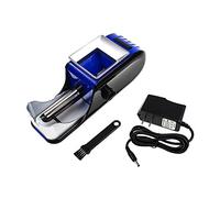 RWXCOW Machine à Tuber Tubeuse Électrique Automatique Machine à Tuber Les Cigarettes Cadeau Classic Noël Anniversaire Bleu