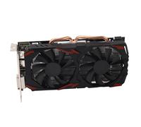 RX 580 8 Go, Carte Graphique pour PC de Jeu Carte Graphique Plug and Play Silencieuse avec Deux Ventilateurs RX 580 8 Go 256 Bits Cartes Graphiques de Jeu pour Ordinateur de