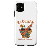 Rx Queen Docteur en pharmacie Groovy Pharmacien Coque pour iPhone 11