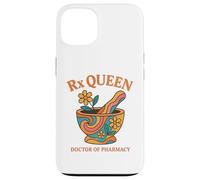 Rx Queen Docteur en pharmacie Groovy Pharmacien Coque pour iPhone 13