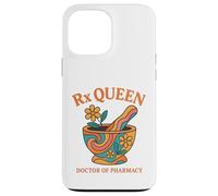 Rx Queen Docteur en pharmacie Groovy Pharmacien Coque pour iPhone 13 Pro Max