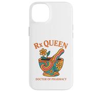 Rx Queen Docteur en pharmacie Groovy Pharmacien Coque pour iPhone 14 Plus