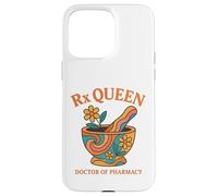 Rx Queen Docteur en pharmacie Groovy Pharmacien Coque pour iPhone 15 Pro Max