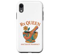 Rx Queen Docteur en pharmacie Groovy Pharmacien Coque pour iPhone XR