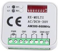 RX Universal Radio Receiver 12V 24V AM300-868MHz 12-30 V AC/DC9-30V Compatible with Many Brands
