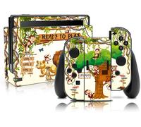 RX021 Sticker Protective Film for Joy-Con Game Console and Charging Dock,Premium Scratch Protection,Perfect Fit RX021 (No.12 Jungle)