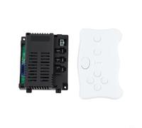 RX19 Kit de télécommande récepteur 12 V pour enfants, jouet de voiture électrique, module de commande 2,4 G avec fonction de démarrage doux, compatible avec les véhicules sans fil 12 V, (kit complet)