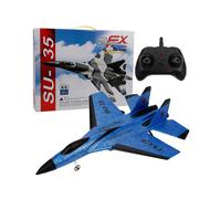 (Rx620 bleu) Télécommande en mousse AiRemote Télécommande SU-35 Avion 2.4G Radiocommande Planeur Télécommande