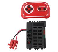 RX74 Unité de commande 24 V pour enfants voiture électrique avec télécommande 2,4 G et fonction de démarrage doux comme récepteur de rechange pour véhicules jouets (ensemble complet)