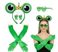 RxaGtn Costume de roi grenouille