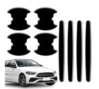 RXATTWVLY Car Door Handle Protector,for Fiat Panda/Grande Panda/Panda Hybrid Self-Adhesive Anti-Scratch Recessed Handles Protective Film,Durable Protection Peinture Auto