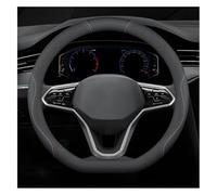 RXATTWVLY Couvre Volant Voiture,pour Kia Stonic (2017-) résistant Respirant Housse de Volant Caches Protection,Accessoire Voiture Interieu