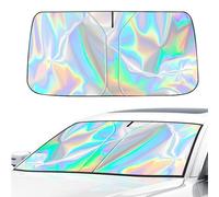 RXATTWVLY Pare-Soleil de Pare-Brise pour BMW E81 E87 Serie 1 2004-2012, Réflecteur de Rayons UV pour intérieur, Protection Solaire Pare-Brise Avant,M（140 * 70cm）