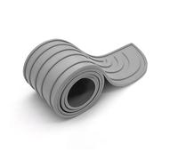 RXBBDL Protection Pare Choc Voiture pour Audi RS4 B7 Sedan RS 4 B7 Sedan/Cabriolet Quattro/Avant Quattro Wagon 2006-2008 Antirayures Protecteur Porte Coffre en Caoutchouc,Grey-9 * 104cm