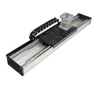 RXC270 Robot à portique XYZ motorisé CNC robuste Table coulissante linéaire à crémaillère et pignon Actionneur d'étape Rail de guidage à mouvement linéaire(RXC210,For quote)