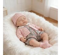 RXDOLL Poupée Reborn réaliste de 30,5 cm en silicone souple pour bébé - Corps complet - Anatomiquement correcte - Poupée en silicone solide qui ressemble à de vrais petits bébés poupée lavable