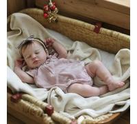 RXDOLL Poupée Reborn réaliste de 50,8 cm en silicone pour fille - Poupée nouveau-né réaliste - Étanche - Aspect réaliste - Loulou
