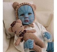 RXDOLL Poupées anatomiquement correctes avec avatar fille de 50,8 cm en silicone réaliste avec un aspect réaliste Loulou