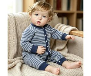 RXDOLL Poupées Reborn Baby Boy Liam de 71,1 cm | Poupée réaliste en vinyle doux avec cheveux enracinés, poupée Reborn de la vie réelle, coffret cadeau pour enfants à partir