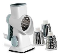 Rxgiasup Coupe-légumes rotatif ergonomique Grille de coupe Outil de hachage en plastique pour cuisines modernes Coupe-aliments manuel pratique