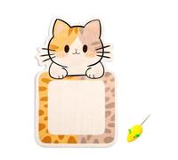 Rxgiasup Coussin à gratter vertical autocollant pour chat - Matériaux en feutre - Protège le canapé - Se nettoie facilement sans que les meubles pour chat ne s'emmêlent