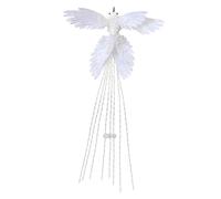 Rxgiasup Décoration de vacances en tissu efficace en forme de colibri à usage multiple pour Noël et fête sur le thème des fêtes - Ornement d'oiseau en tissu pour sapin de Noël