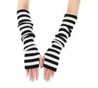 Rxgiasup Gants respirants à manches longues des années 2000 - Tendance - Tricot léger - Pour une séance photo décontractée - Élégants - Pour fête