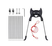 Rxgiasup Kit de tir à l'arc pliable - Design pliable pour un rangement et une portabilité faciles en voyage - Idéal pour les aventures en plein air - Kit de tir à l'arc pliable