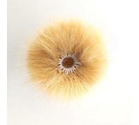 Rxgiasup Microphone coupe-vent, réduction efficace du bruit, pare-brise, microphone, étui anti-éclaboussures pour clip de col, microphone, pare-brise en fourrure