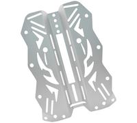 Rxgiasup Plaque de plongée, compensateur flottant, accessoire d'appareil en alliage d'aluminium multicolore, pour techniques de plongée, plaque arrière de plongée, plaque arrière