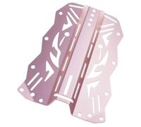 Rxgiasup Plaque de plongée, compensateur flottant, accessoire d'appareil en alliage d'aluminium multicolore, pour techniques de plongée, plaque arrière de plongée, plaque arrière