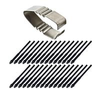 Rxgiasup Pointe de stylo en plastique de rechange pour tablettes X5Pro pour une écriture fluide et une cartouche d'écriture lisse durable