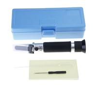 Rxgiasup Réfractomètre salinité de l'eau de mer pour l'entretien des aquariums. Détection précise de la teneur en sel. Testeur en alliage d'aluminium. Testeur à compensation de la température