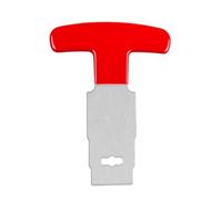 Rxgiasup SP1419T Outil de retrait de bouchon de piscine Outil de retrait de métal pour siège de globe oculaire et buse Démontage rapide de l'équipement