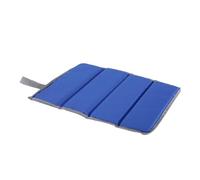 Rxgiasup Tapis d'extérieur pliable multi-usages avec rembourrage imperméable adapté pour le camping, le jardinage et les événements sportifs, les voyages, en tissu enduit argenté