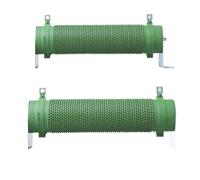 RXHG 600 W/800 W/1000 W/1200 W 0.2/2/5/30/50/100/200/500 Ohm Tube en céramique rhéostat Fixe Fil de Frein enroulé résistance ondulée(1Piece 600W,0.8 Ohm)